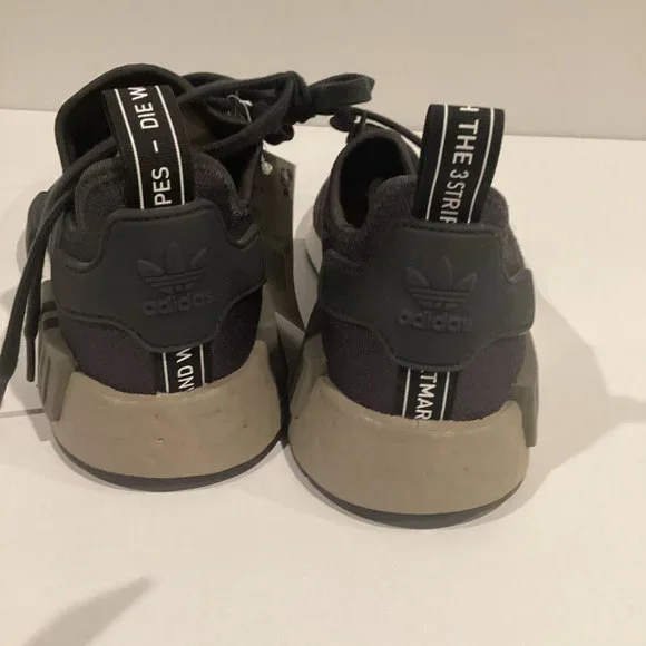 Adidas NMD_R1 Carbon Cargo Black Running Shoes Boys EE5105